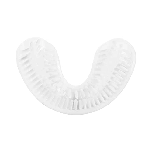 Single Sided U Shaped Nylon Brush Head - 360° Nylon Bristles 1 Count