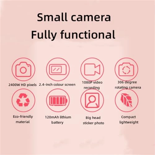 Kids Instant Camera - 24 million pixels 1080P