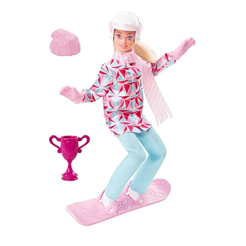 Barbie Snowboarder - 12 inches Blonde Ages 3+