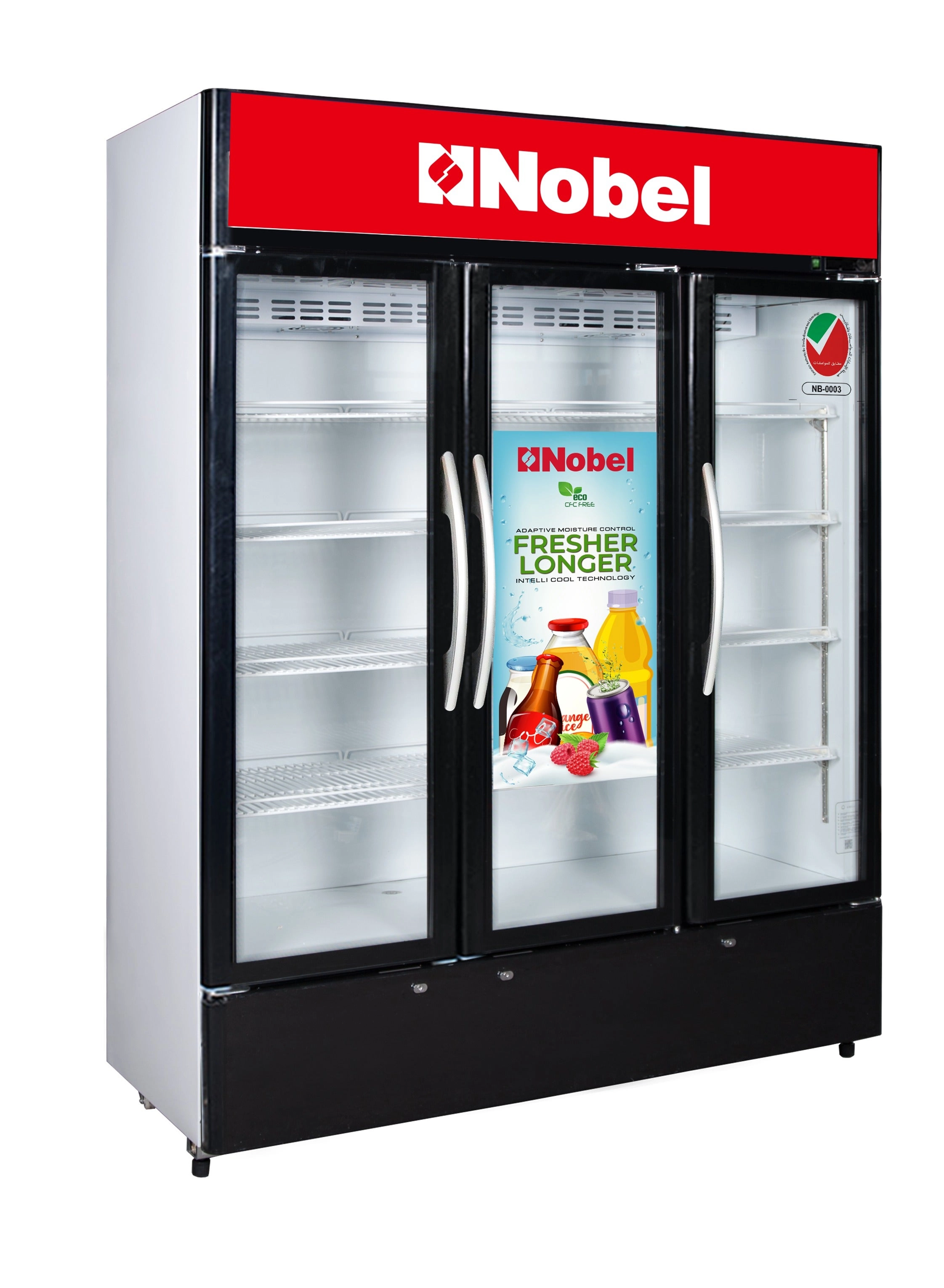 Nobel Showcase Chiller - 1400 Liter