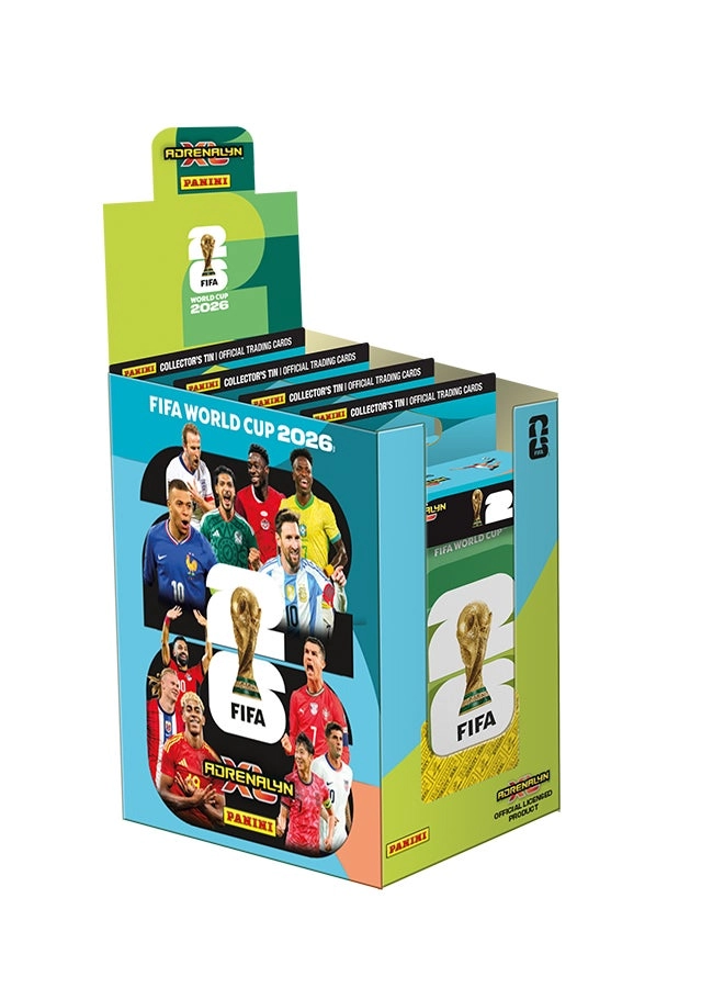 FIFA World Cup 2026 Mini Tin - 5x5cm Pocket-Sized Metal Tin