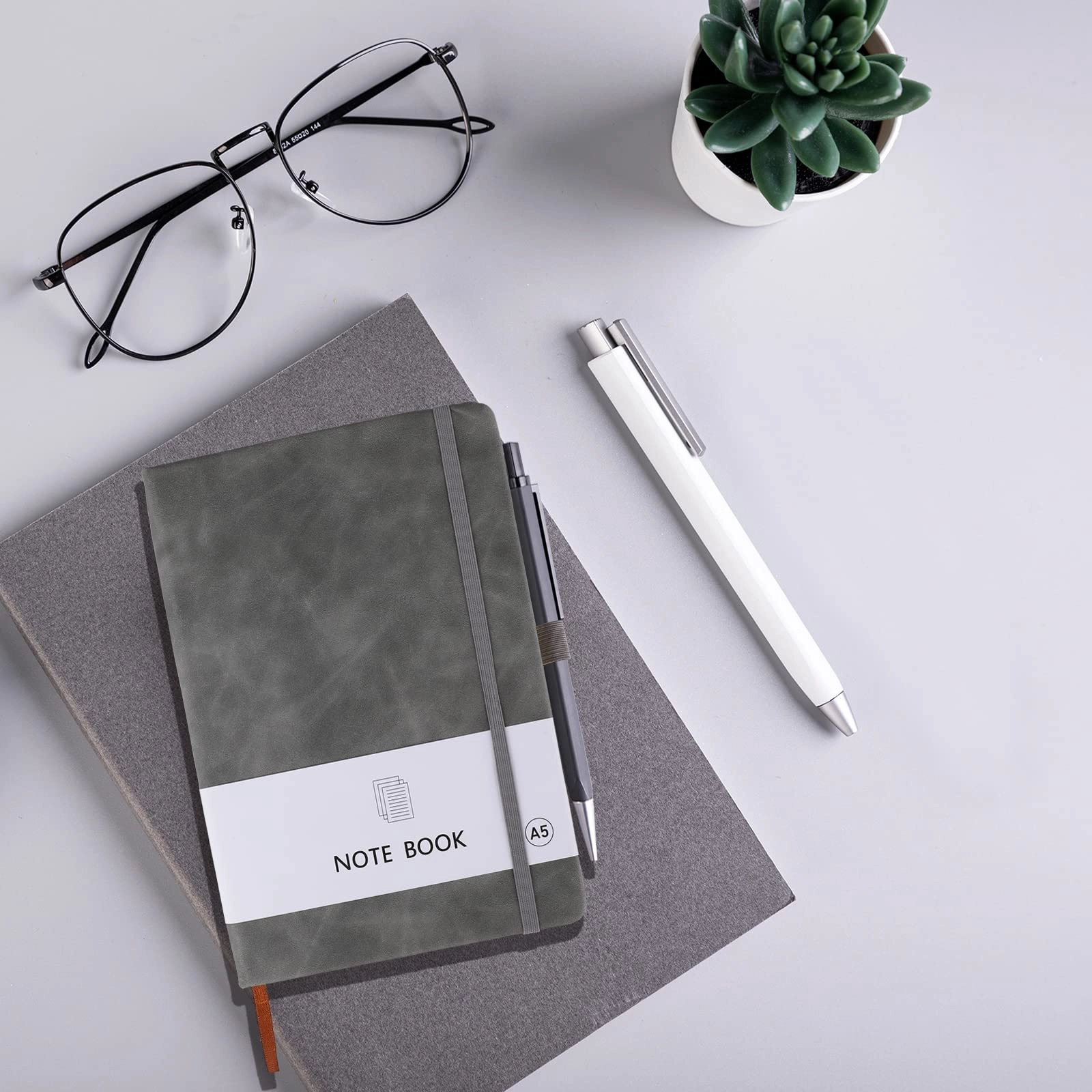 A5 Notebook A5 Hardcover - Lined 100 Sheets