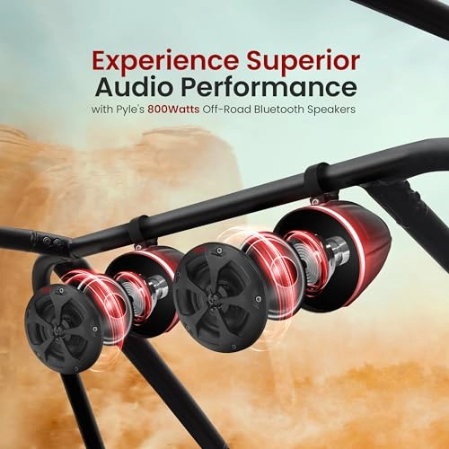 Marine Speaker System - 4" 800W