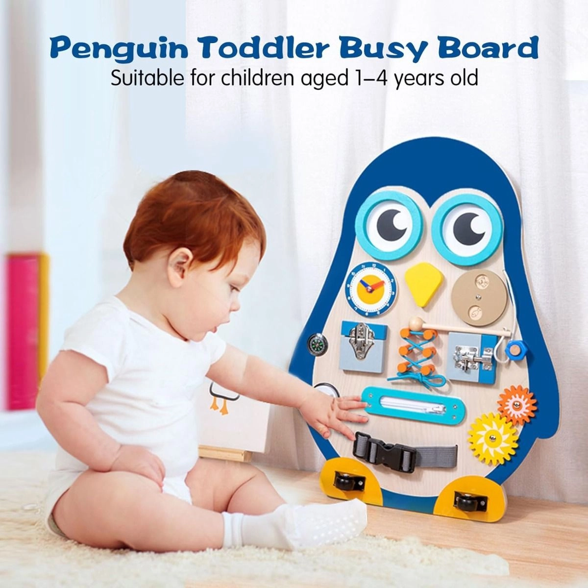 Penguin Busy Board - 3 years & above 14 piece(s)