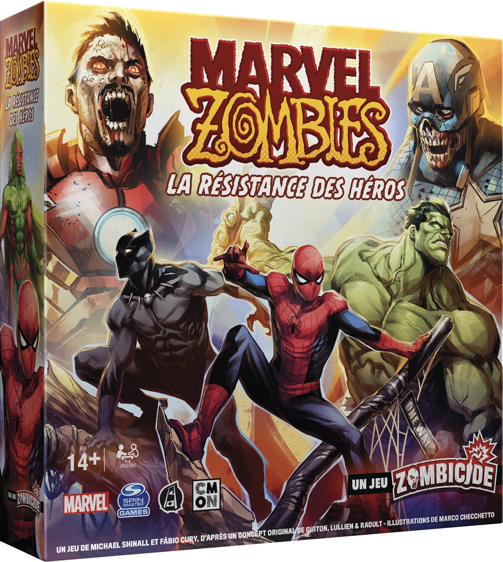Asmodee Marvel Zombies: The Resistance of Heroes (French)