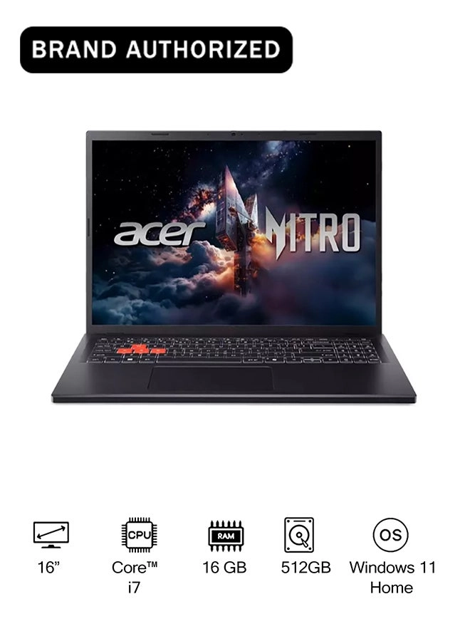 Acer Nitro Lite 16 NH.DACEM.002 - 16'' Core i7-13620H 16GB DDR5 512GB SSD