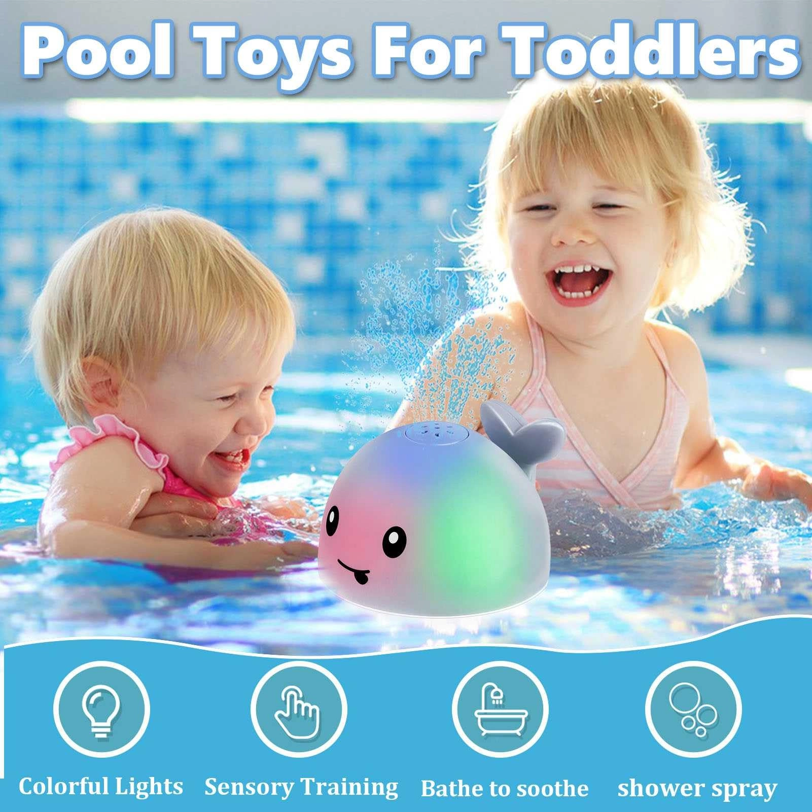 Toddla Whale - Sprinkler Light Up