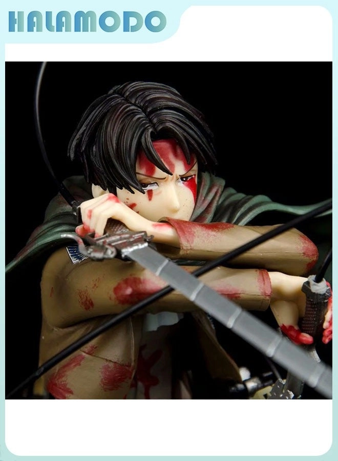 halamodo Levi Ackerman - Attack on Titan (18 cm) (QQ0313)