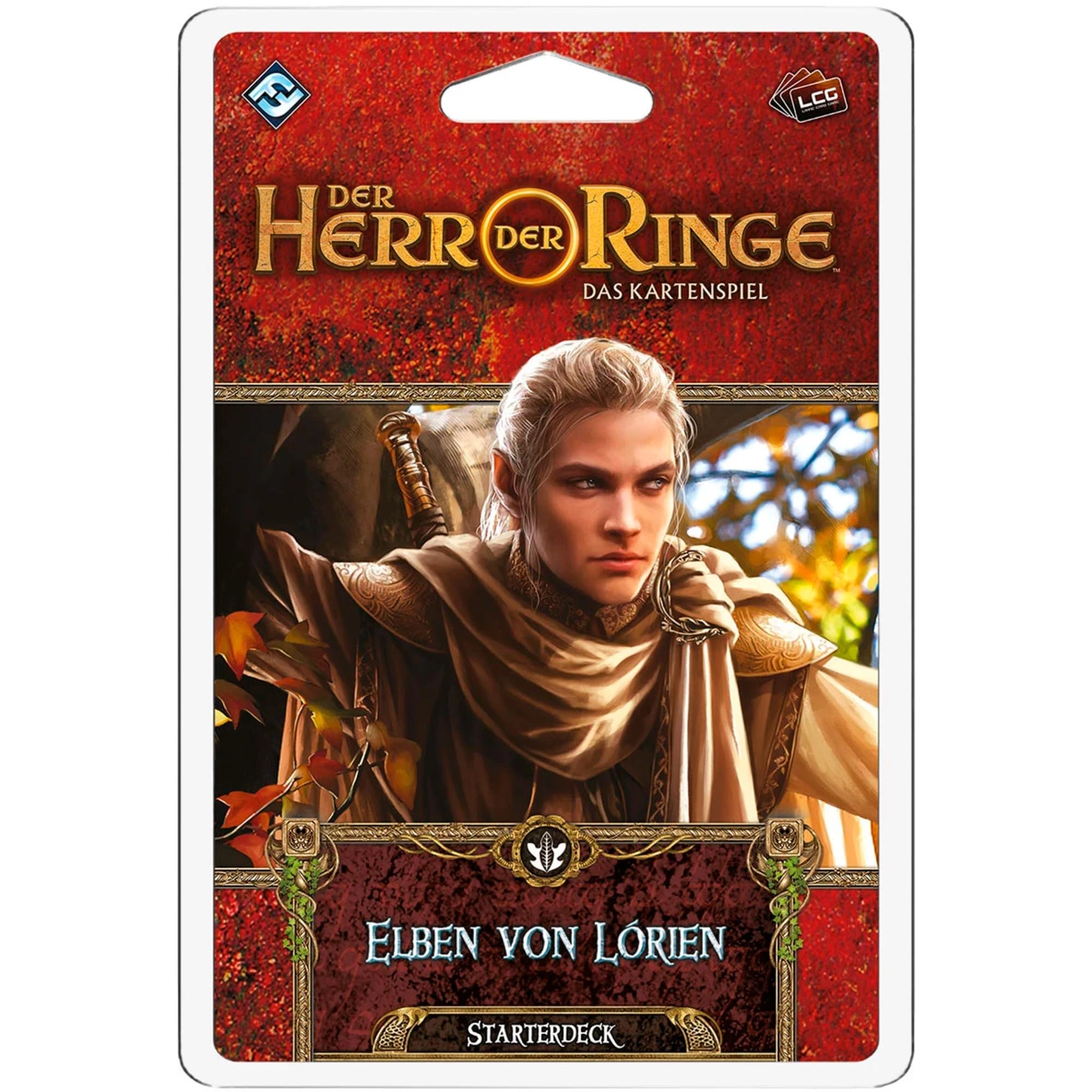Fantasy Flight Games The Lord of the Rings: LCG - Elves of Lórien - Starter Deck (German)