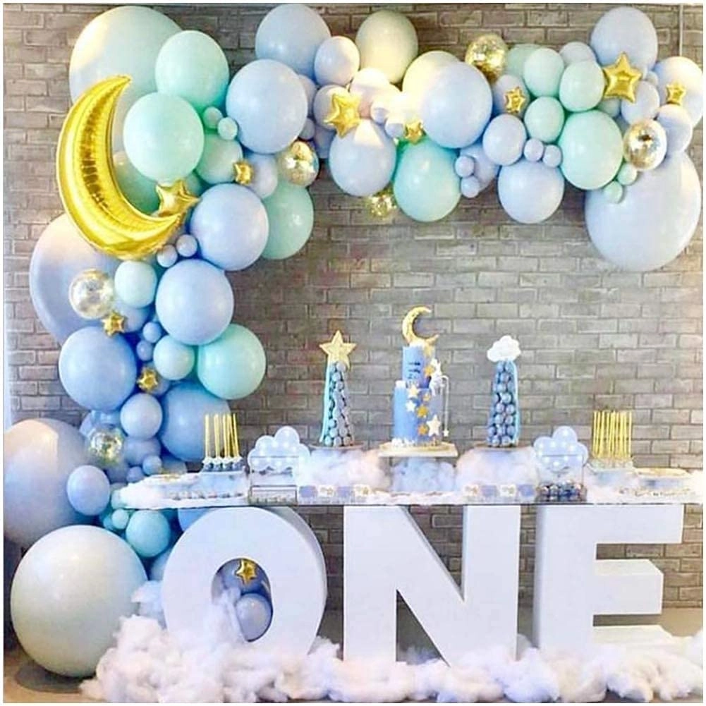 JOLLITY LLC Macaron Balloon Garland Kit - 139pcs Baby Shower