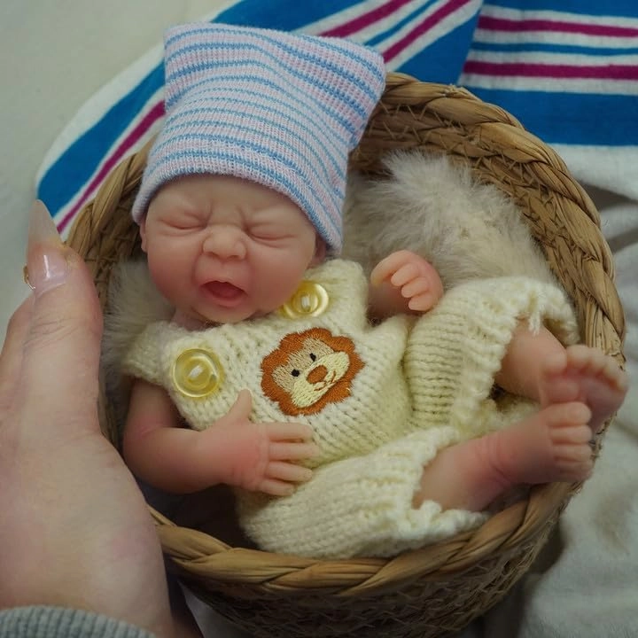Susie Reborn Baby Doll - 7" Micro Preemie Full Body Silicone