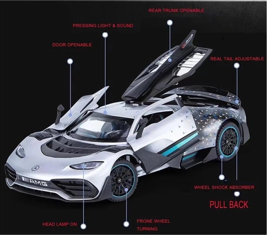 variya enterprise Merceedes AMG ONE - 1:24 1pcs