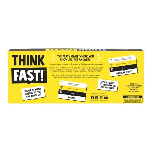 Think Fast - Card Game