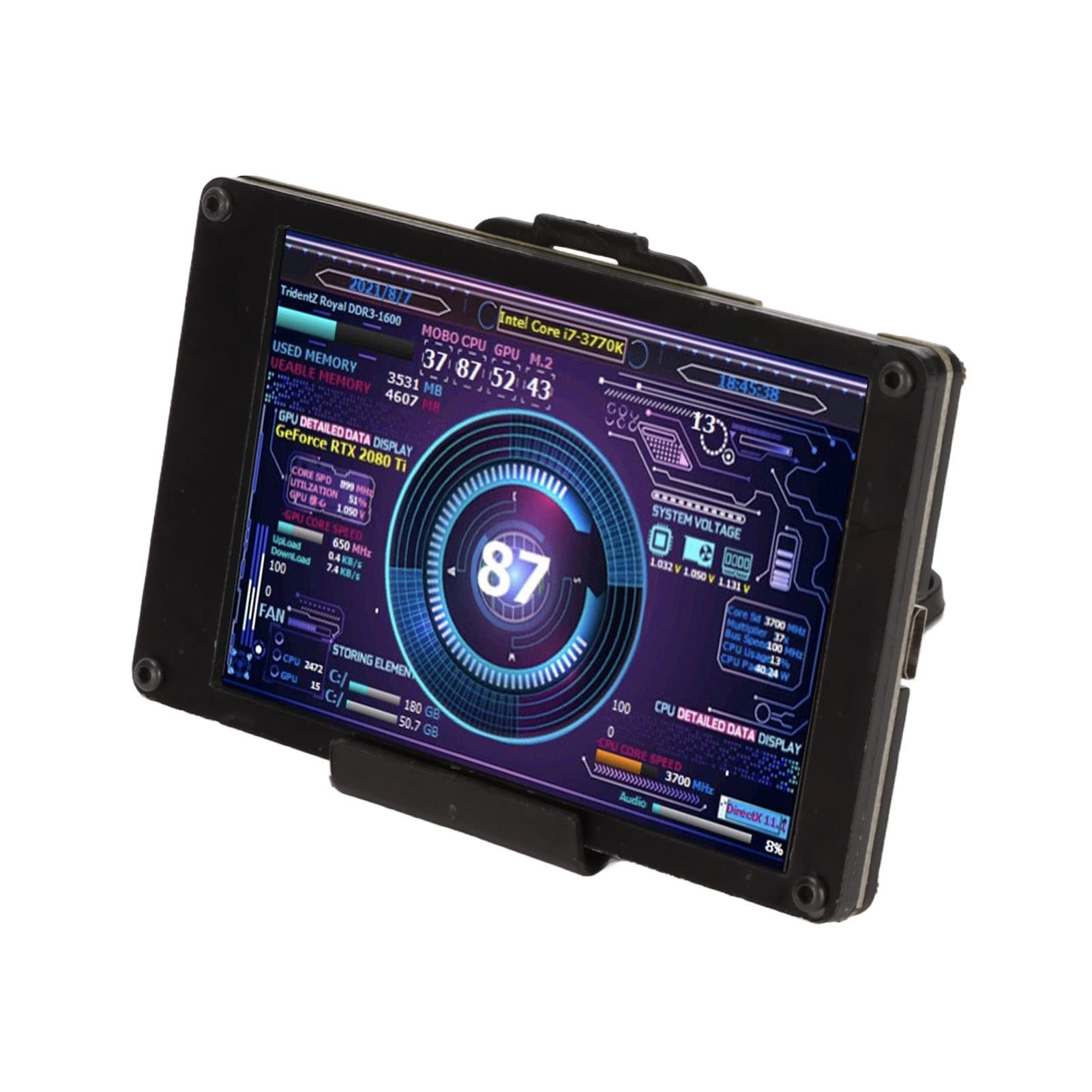 LSHSR Computer Temp Monitor - 3.5 Inches 320x480