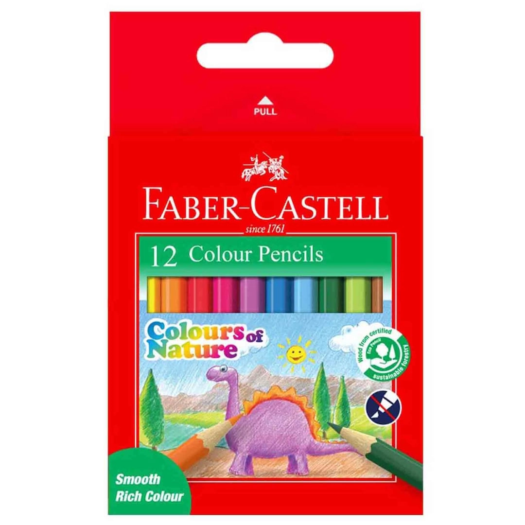 Naturals Colour Pencils - 12 Colours