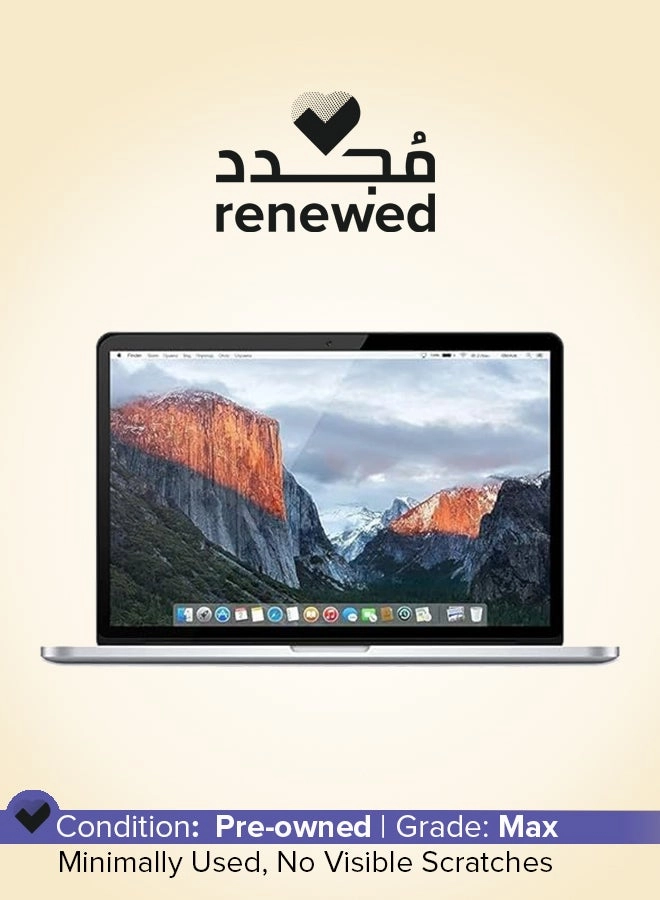 Apple (Renewed) MacBook Pro A1398 2015 - 15.4'' Core i7 16GB DDR3 512GB SSD