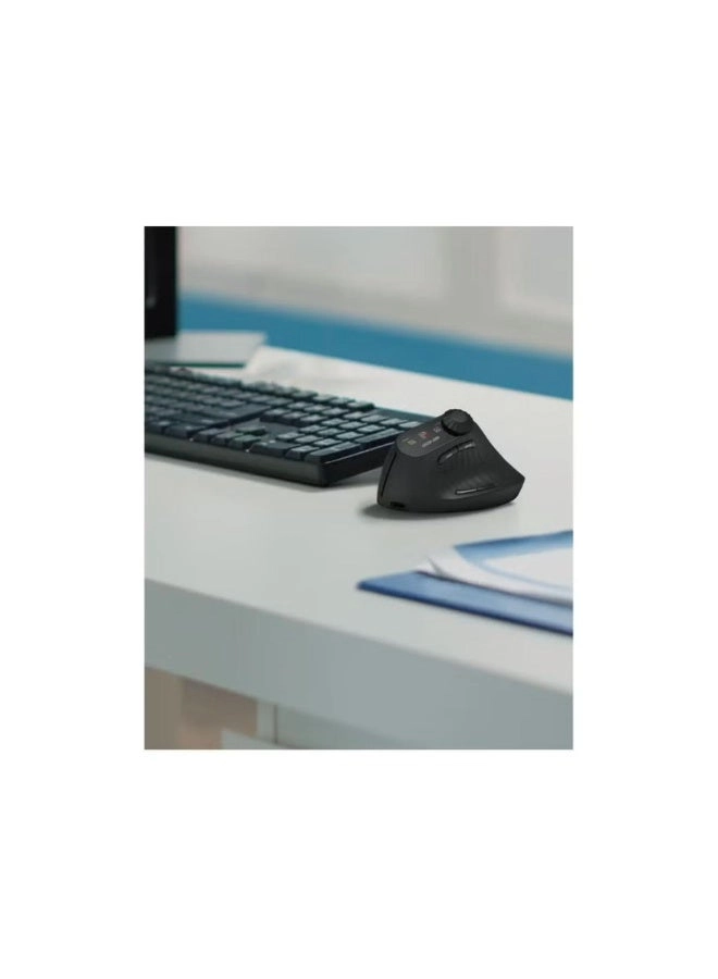 Smart OLED Vertical Mouse - Wireless