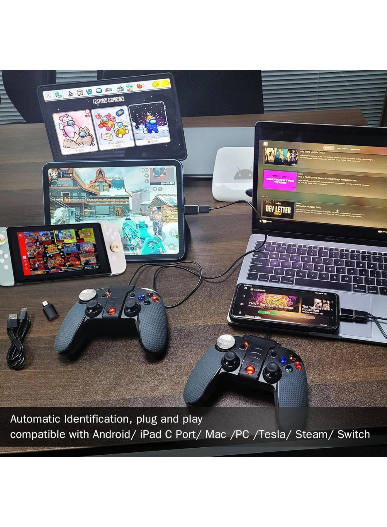 Bluetooth Mobile Game Controller - iPhone Android