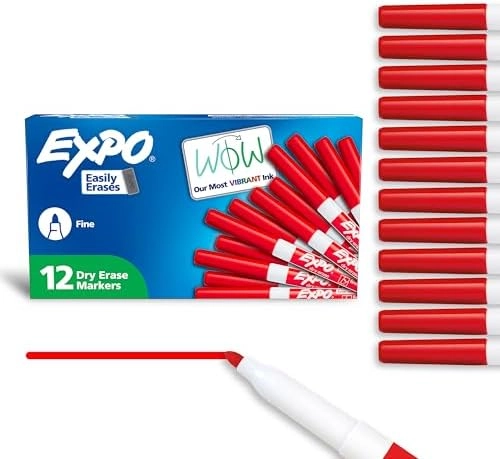 EXPO 86002 - Red Fine Point