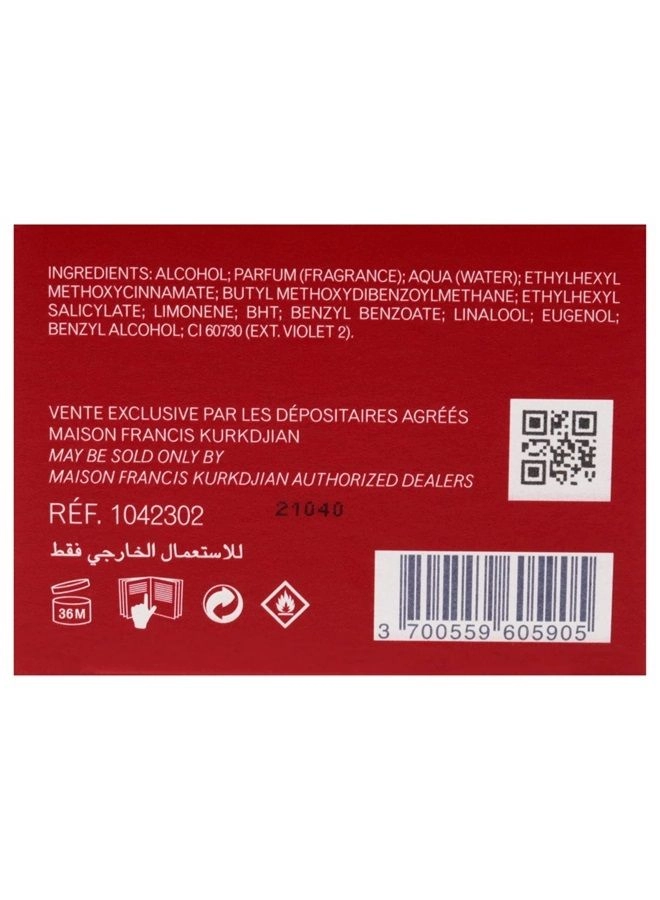 Baccarat Rouge 540 Eau de Parfum 70ml