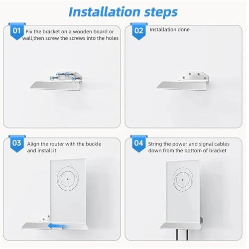 Mesh Router Wall Mount - 1 piece V2 Mesh Router