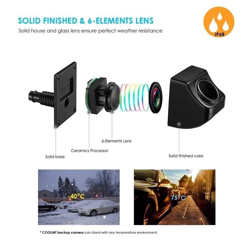 Reverse Camera - Night vision 628(H)x586(V) Pixel