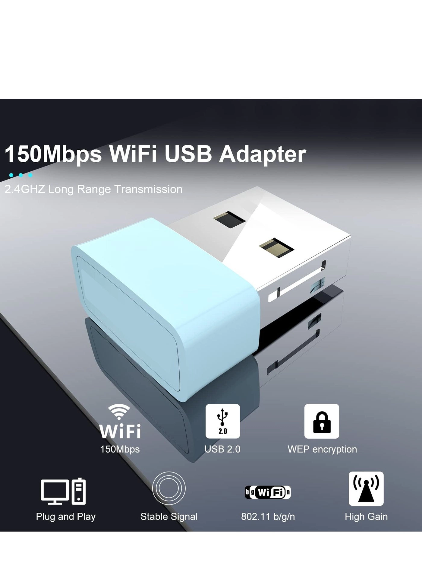 USB WiFi Adapter - 2.4GHz USB WiFi