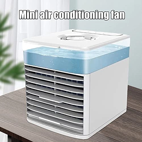 Mini Air Conditioner - 4-in-1 7 Led Lights 3 Speed