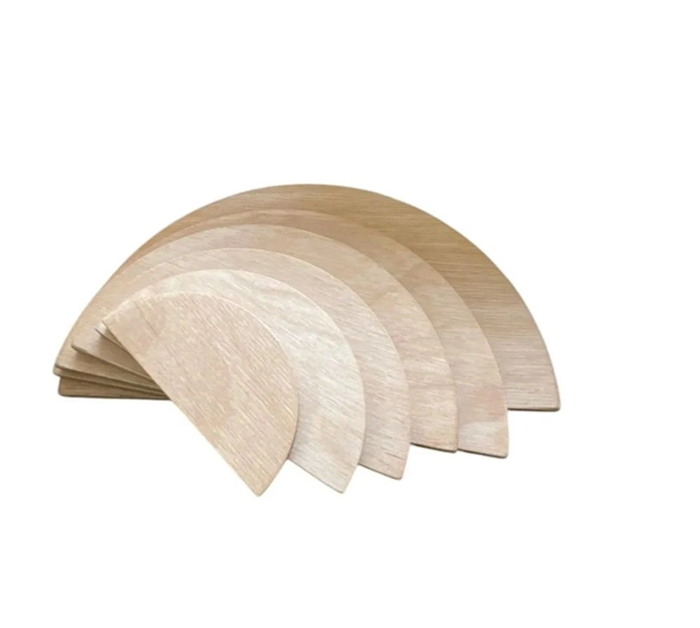Wooden Grading Semicircles - Suitable for 2 years and above 6 pieces