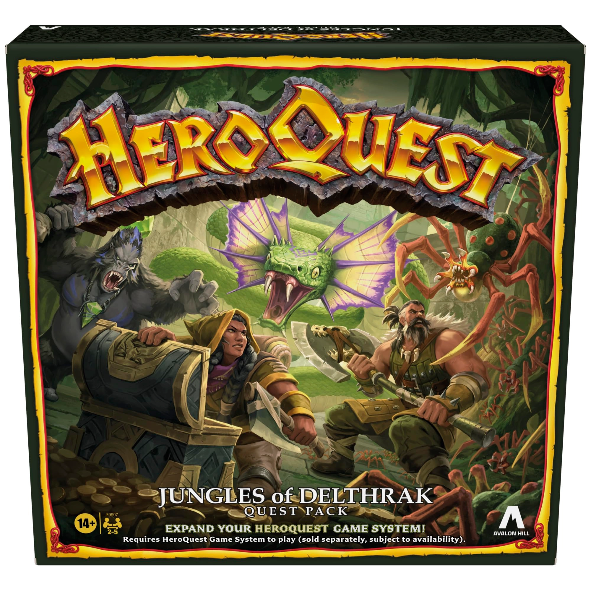 Avalon Hill HeroQuest: Jungles of Delthrak Quest Pack