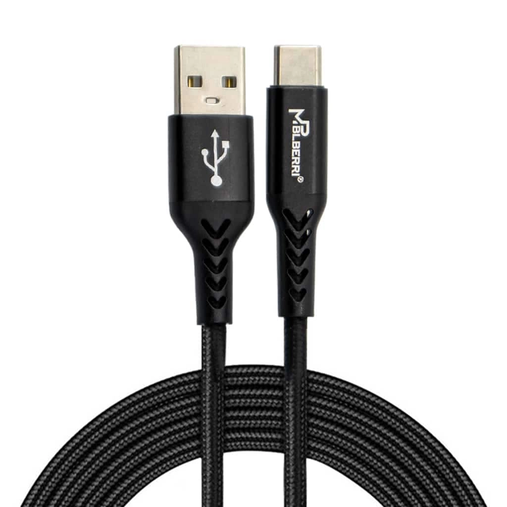 mpBLBERRI BLB-U330 Cable 60W USB to Type-C 3m Braided