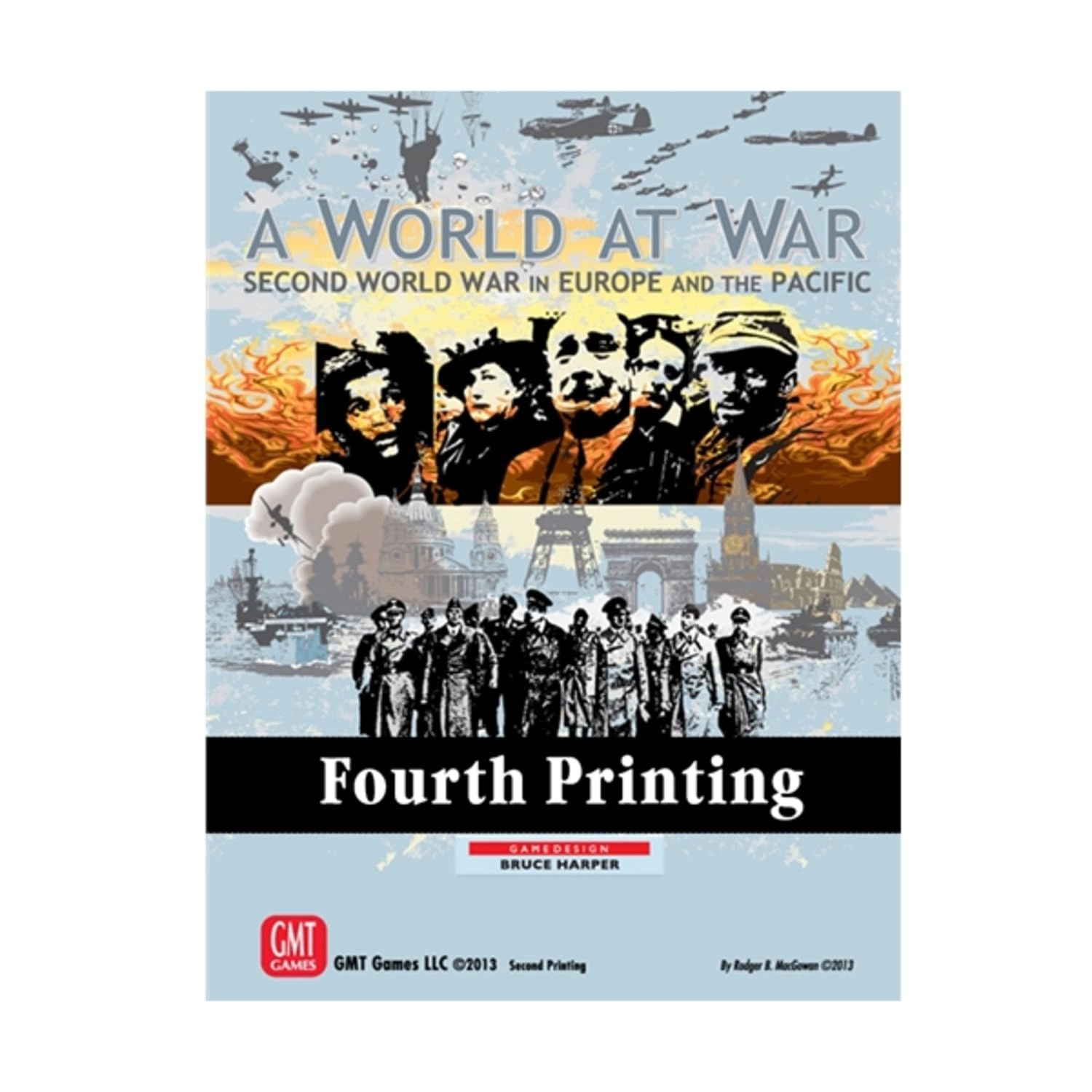 GMT Games A World at War: Second World War in Europe and The Pacific