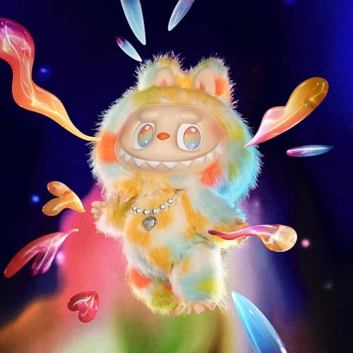 Labubu Vinyl Plush Doll - 14.57 inches Multicolor