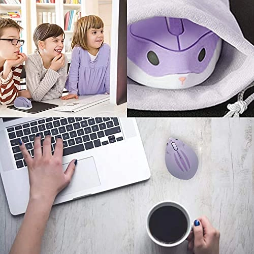 Cute Hamster Shaped Animal Mouse - Wireless