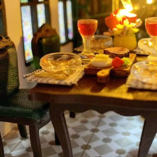 DIY Dollhouse Miniature Kit - 3D Wooden Furniture