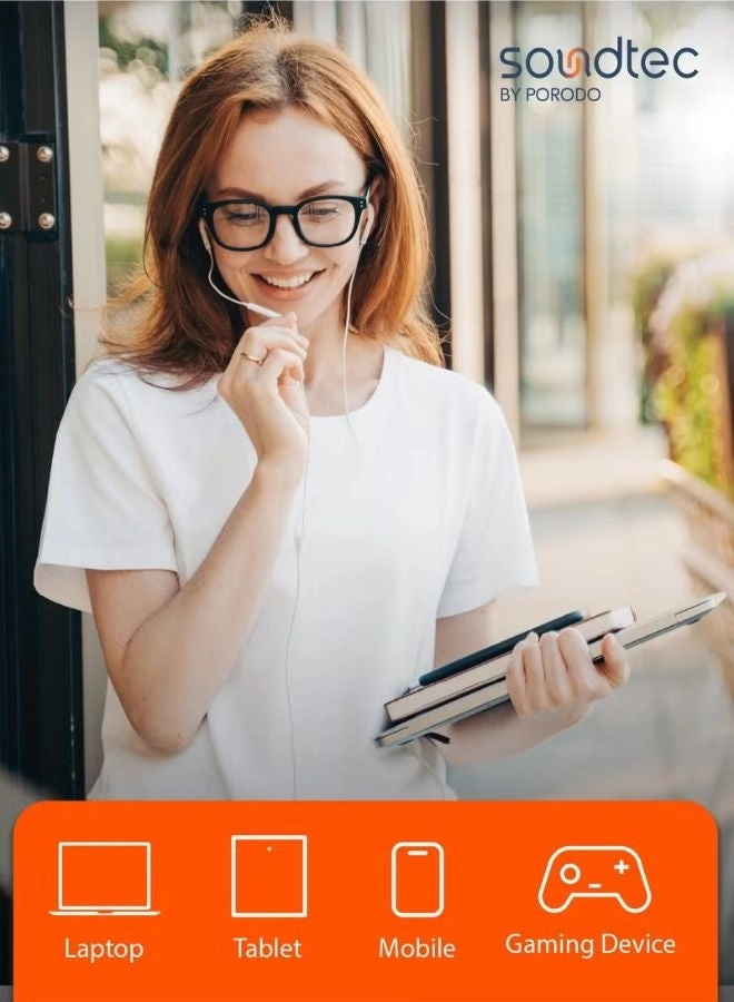 PD-STAEP-WH Wired Headset