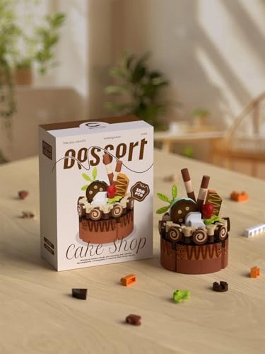 Mini Cake Building Blocks - Chocolate Cake Food Series