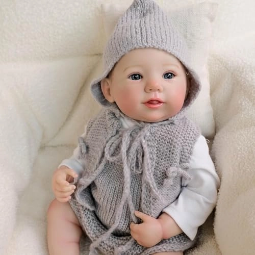 Abigail Reborn Baby Doll - 19 inch Silicone Full Body Boy Ages 3+