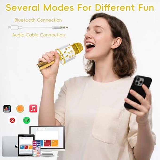 WIRELESS BLUETOOTH MICROPHONE