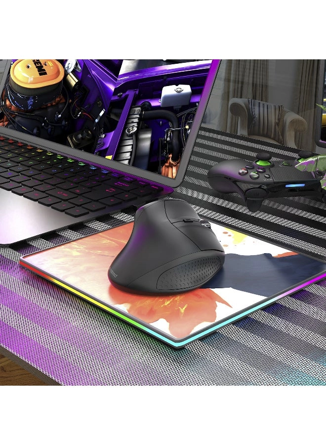 X-54 Ergonomic Gaming Mouse - 2.4Ghz Bluetooth 5.1 USB