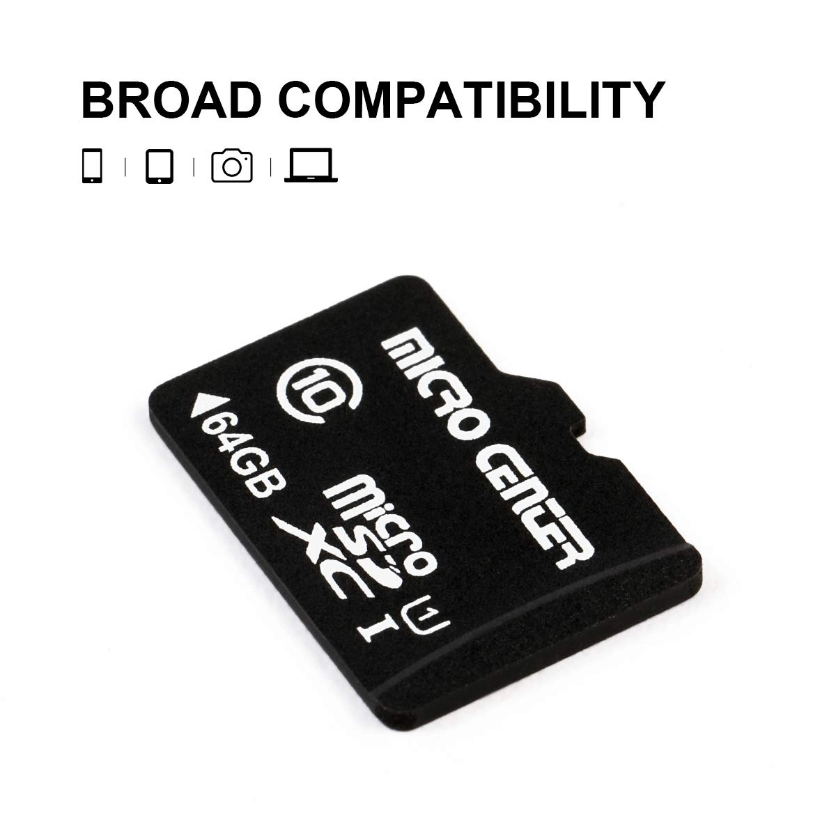 MicroSDXC Flash Memory Card - 64GB