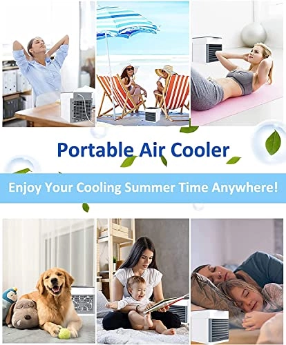 Mini Portable Air Conditioner - 3-IN-1 2000mAh USB Rechargeable