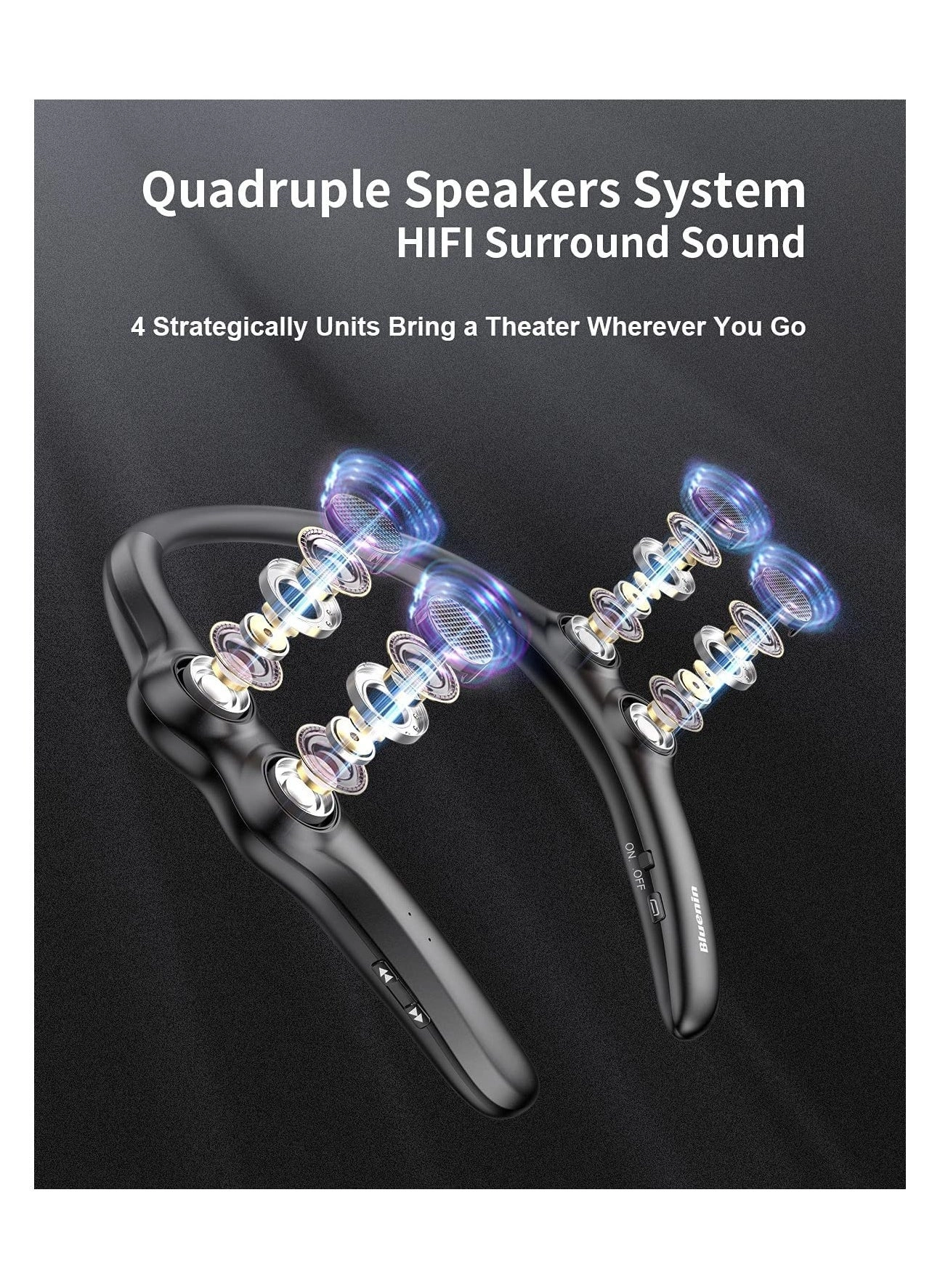 Neckband Bluetooth Speakers