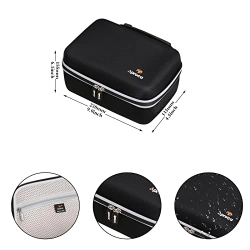 Hard Storage Travel Case - EOS Rebel T7, R50, R6 Mark II, R100, R50 V, R8, T6, R10, SL3, R5 Mark II, 5D Mark IV, R7, 90D, R5, T100