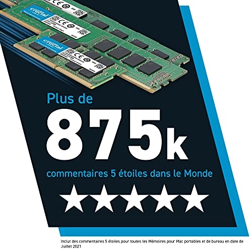 CT51264BD160B - 4GB 1600 MHz UDIMM DDR3