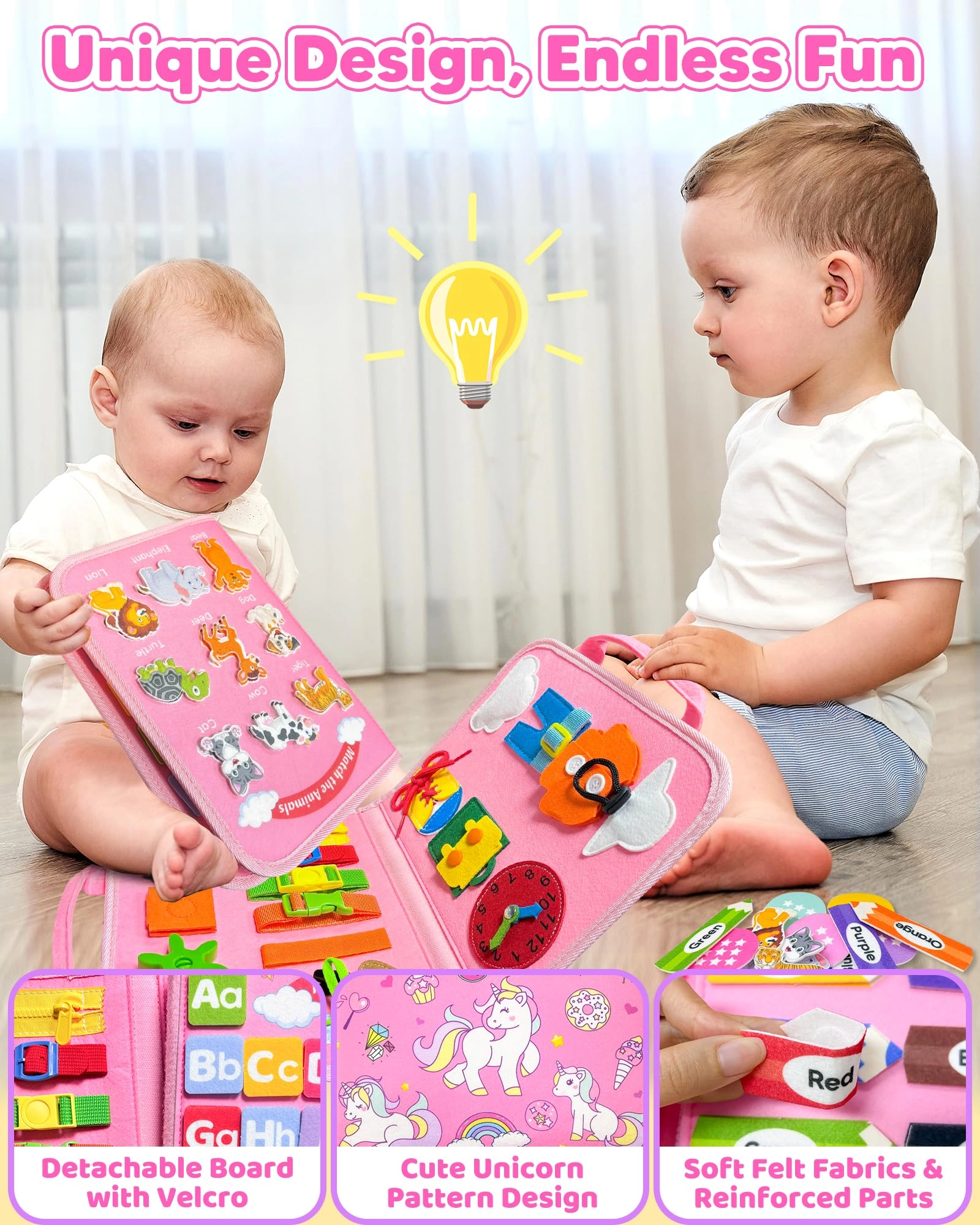 Busy Board - 24 pieces