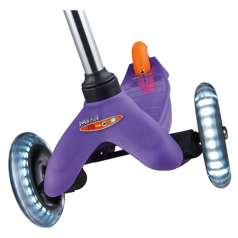 Mini Classic 3-Wheel Kick Scooter – LED