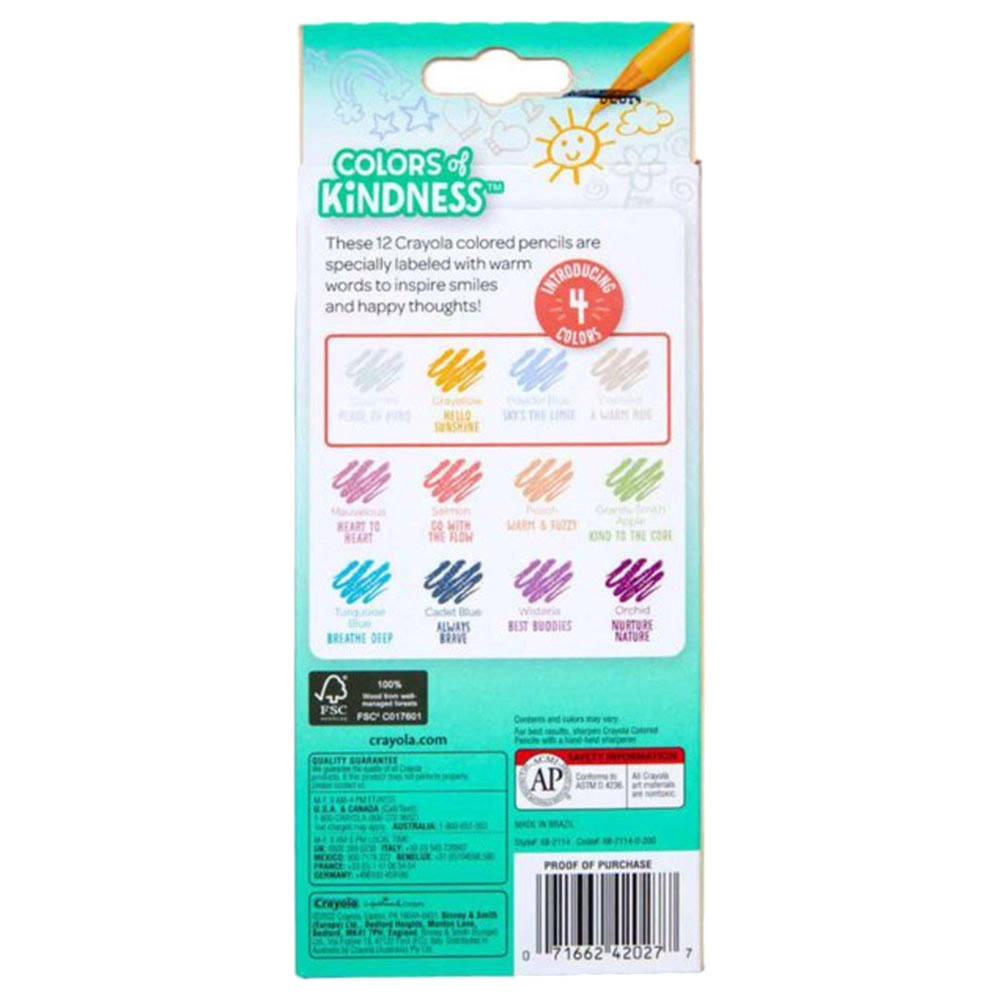 Colors of Kindness Colored Pencils - 12