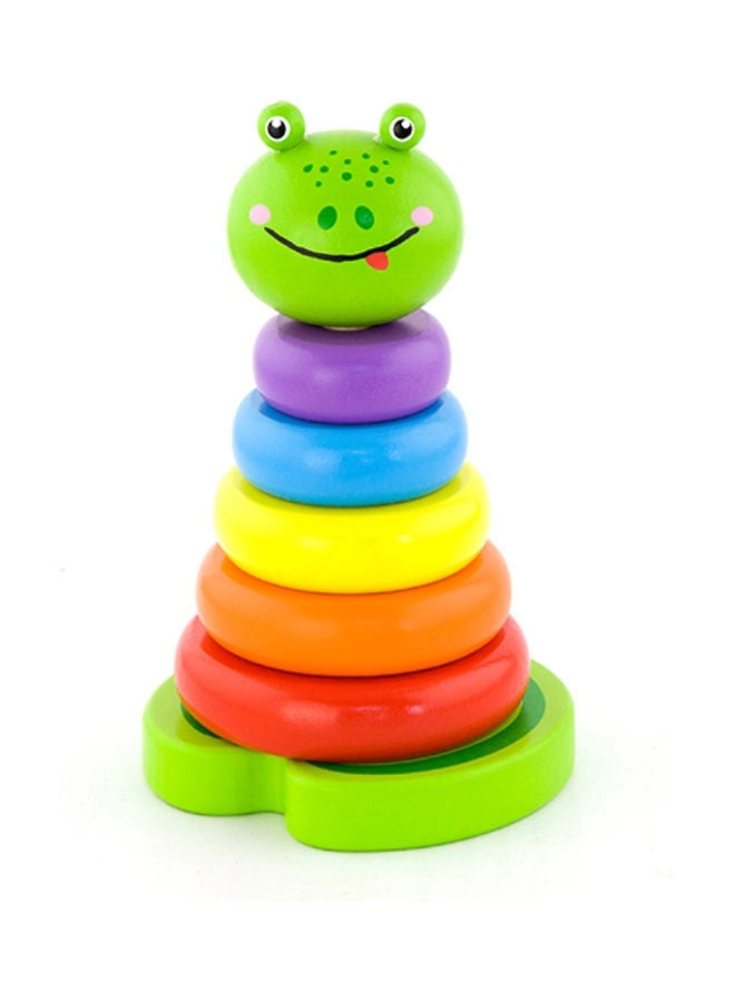 VIGA Wooden Frog Stacker - 2 years+