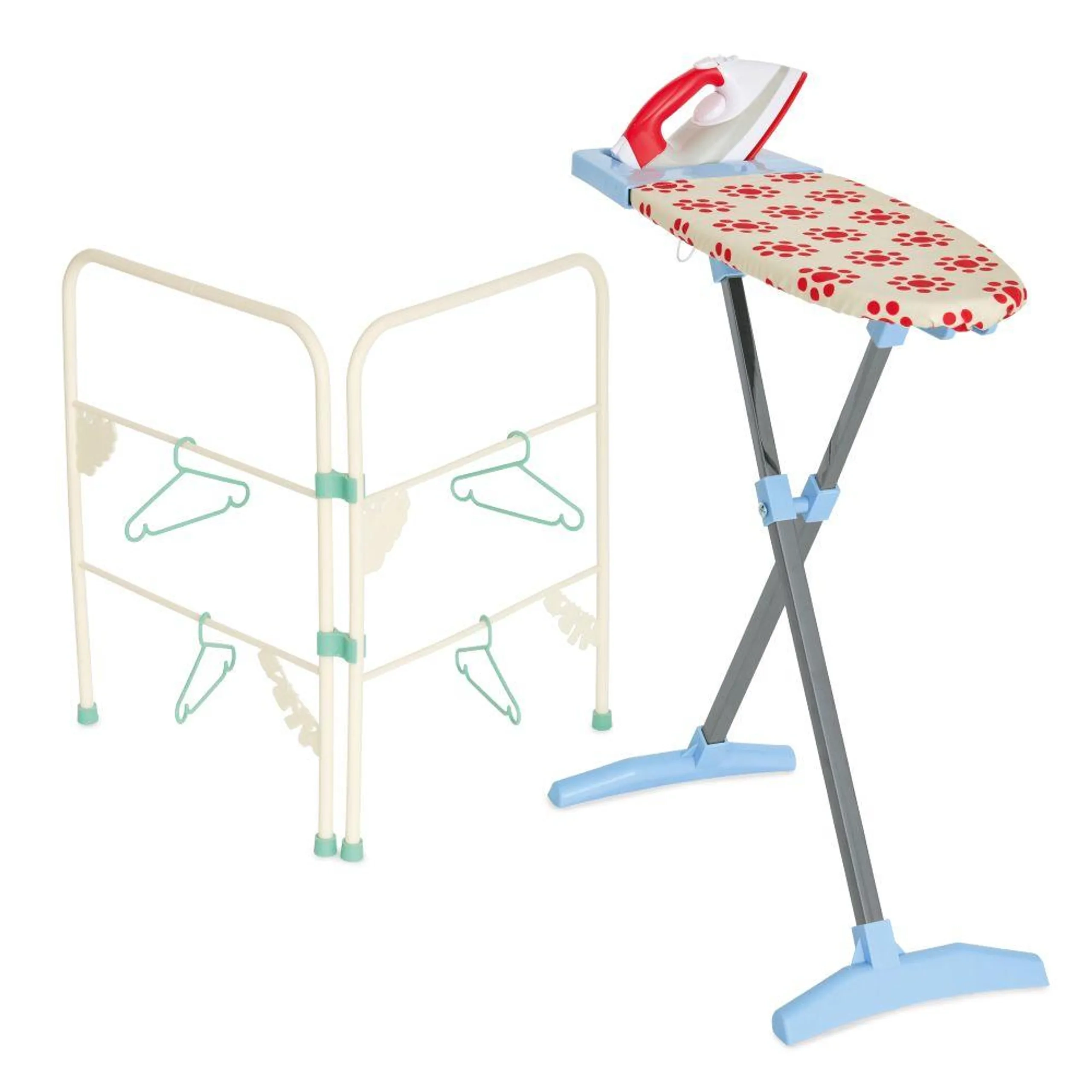Casdon Ironing Set Toy - Replica Morphy Richards Iron Folding Ironing Board (WB-51750)